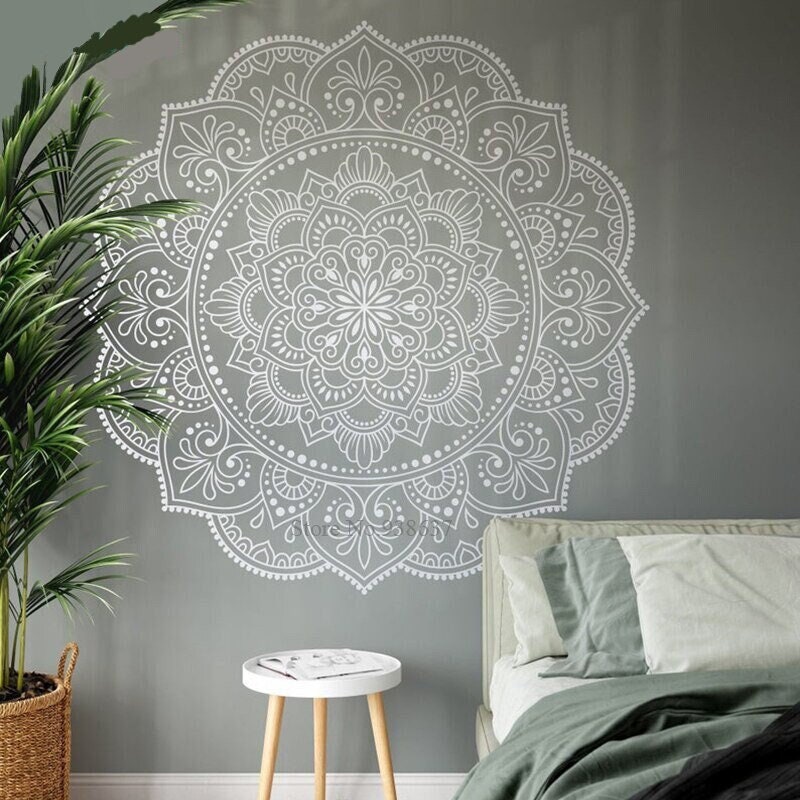 stickers Muraux, Mandala Mural, Home Decor, Décoration d'intérieur, Murale