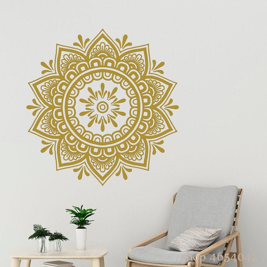 stickers Muraux, Mandala Mural, Home Decor, Décoration d'intérieur, Murale