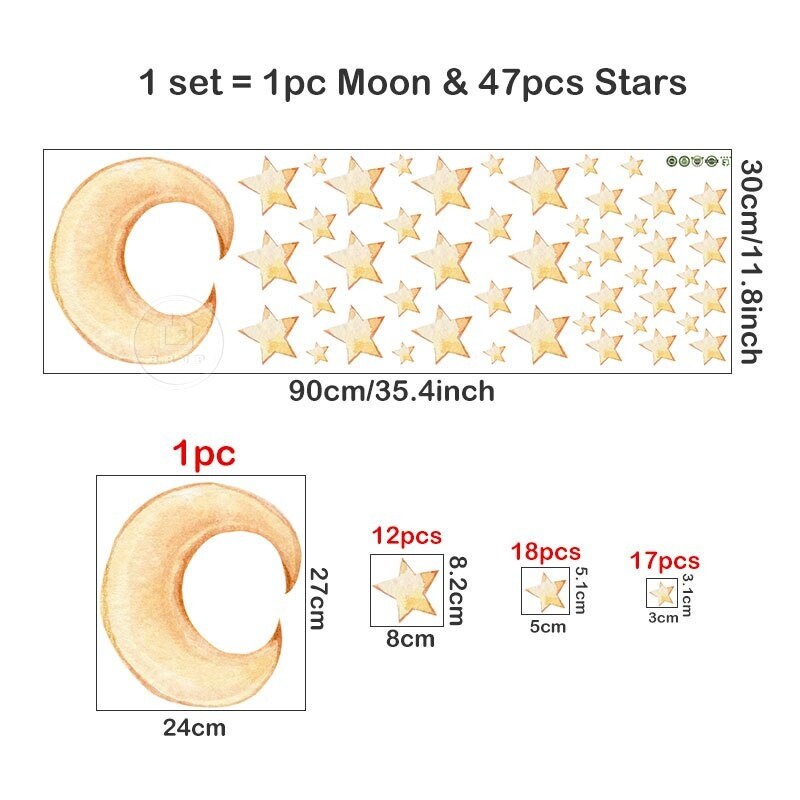 Baby Room Stickers Children's Wall Stickers Animal Etsy UK