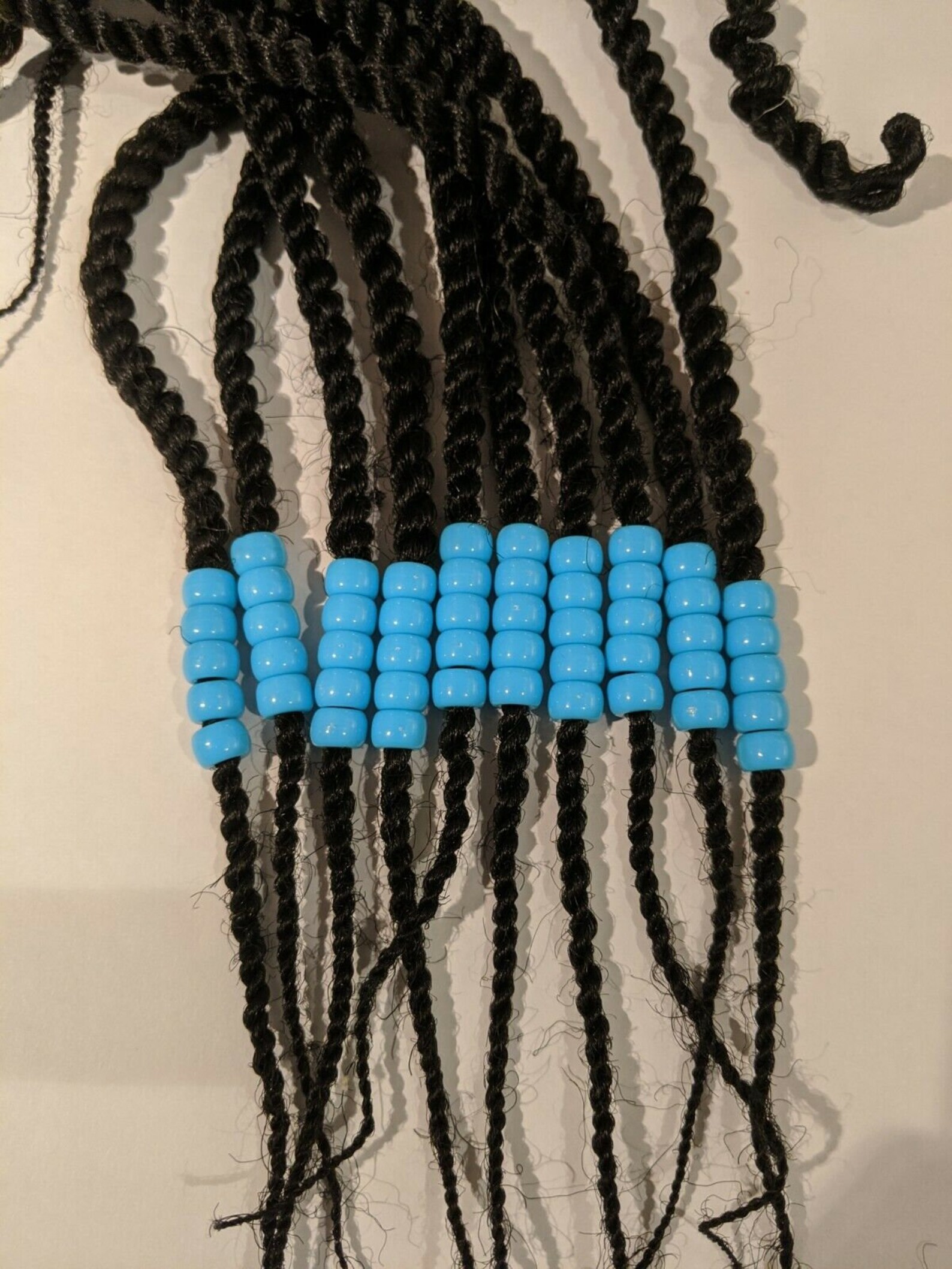 Assortment of Multicoloured Large African Beads for Hair or Etsy UK