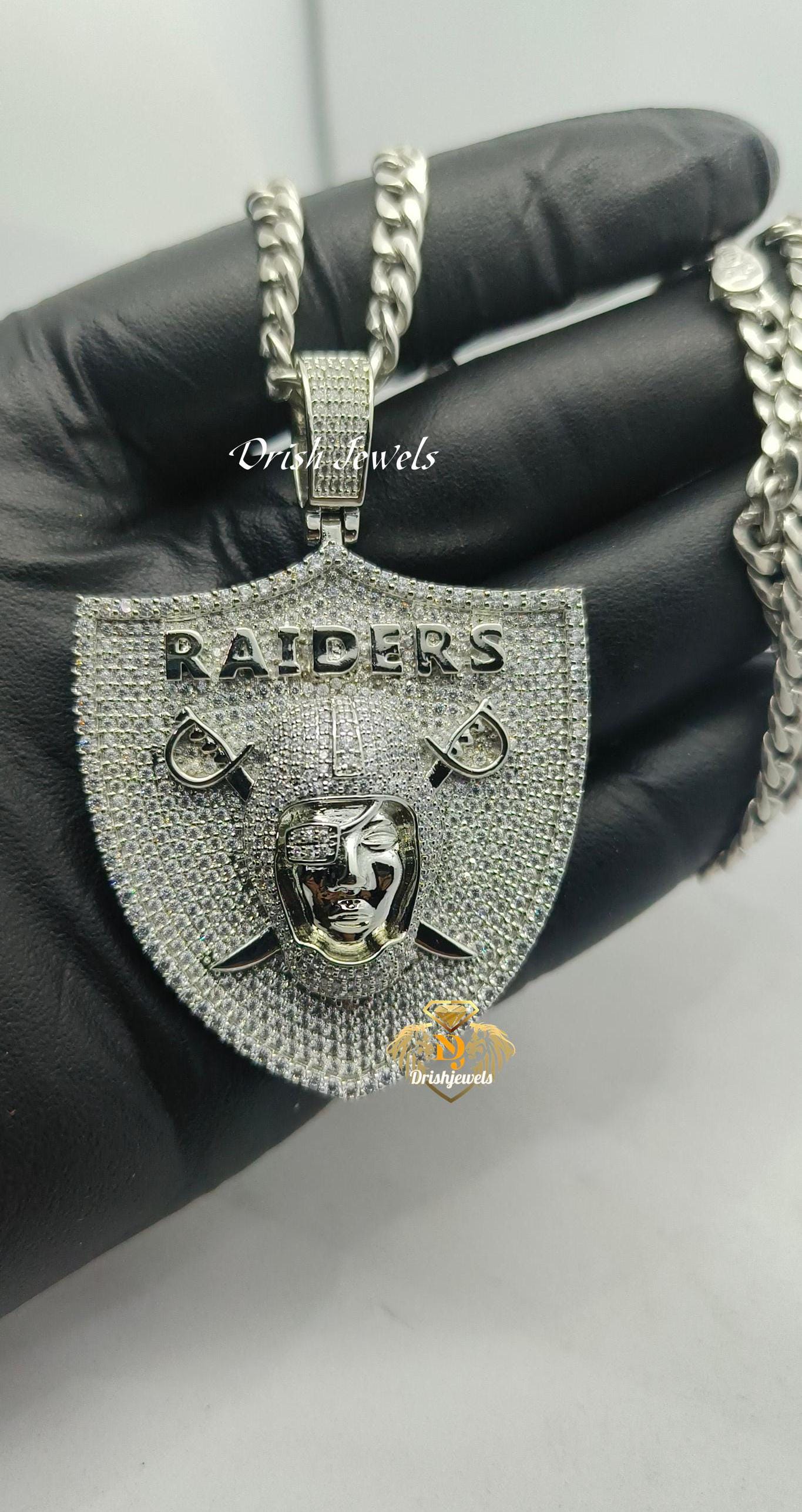 Raiders necklace charm discount