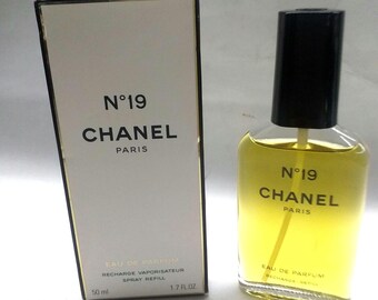 CHANEL Eau de Parfum N°19 50ml リフィル Profumo Donna Chanel N 19 EDP 50 Ml Refill Spray Ricarica Vintage