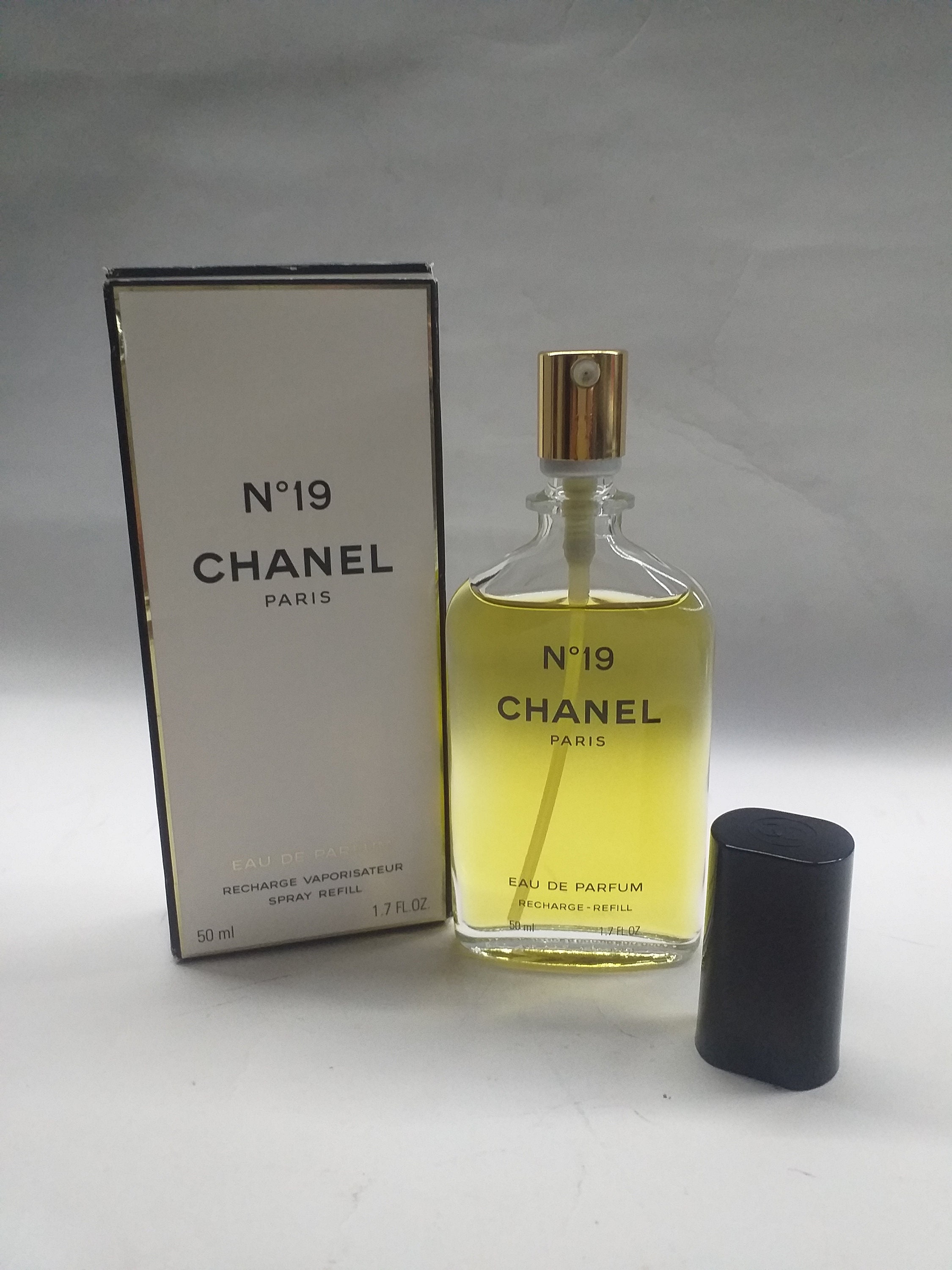 Profumo Donna Chanel N 19 EDP 50 Ml Refill Spray Ricarica Vintage Box France Originale Old Edition New Fresh. Etsy