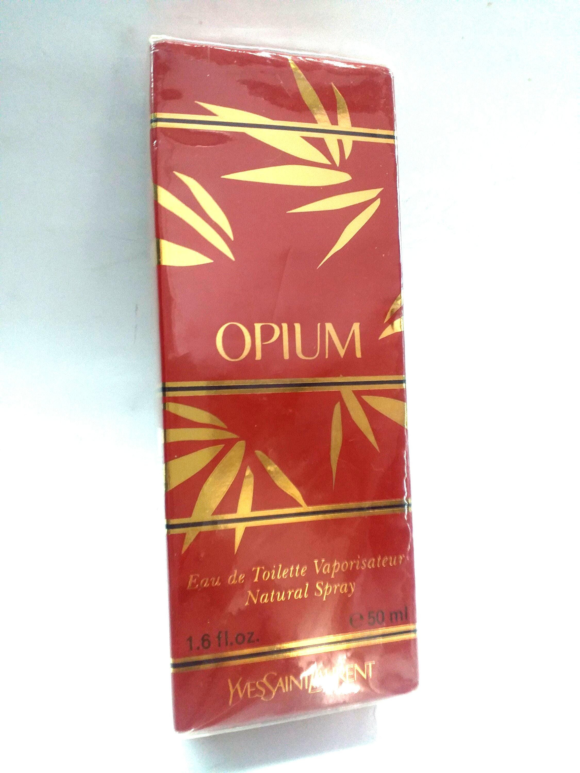 Opium YSL 50 Ml EDT Donna Original Vintage 2006 Natural Spray