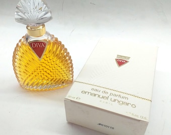 Fleur De Diva 1997 by Emanuel Ungaro 10 Ml Set With Funnel  display picture 3