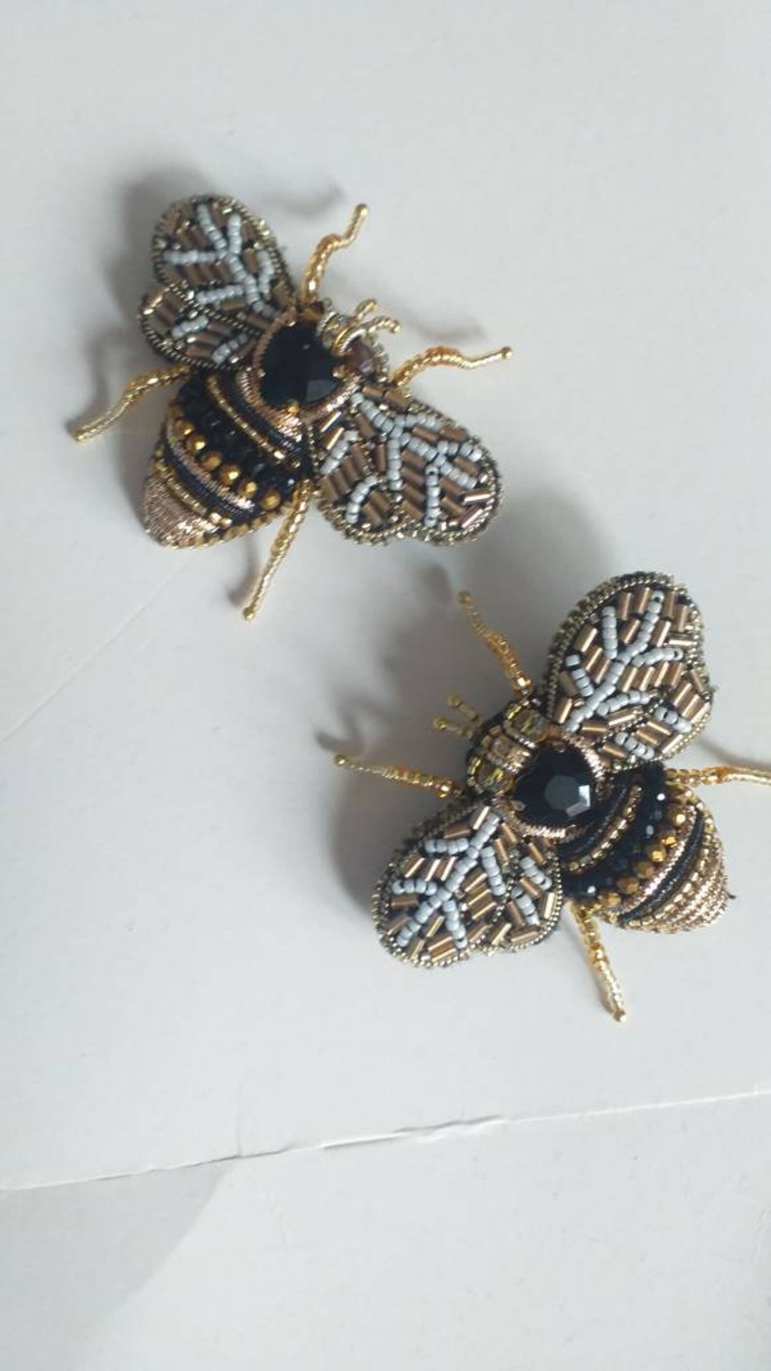 3 Spille A Forma Di Ape - Gioielli Vintage Unisex, Perfette Per Cappelli, Borse O Abiti - Foto 3