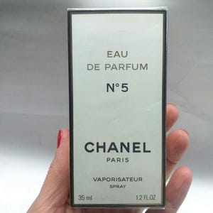 Profumo donna Chanel N5 EDP 35 ml Spray Vintage France, autentico, new fresh, sealed blister, fuori produzione, Old Formula