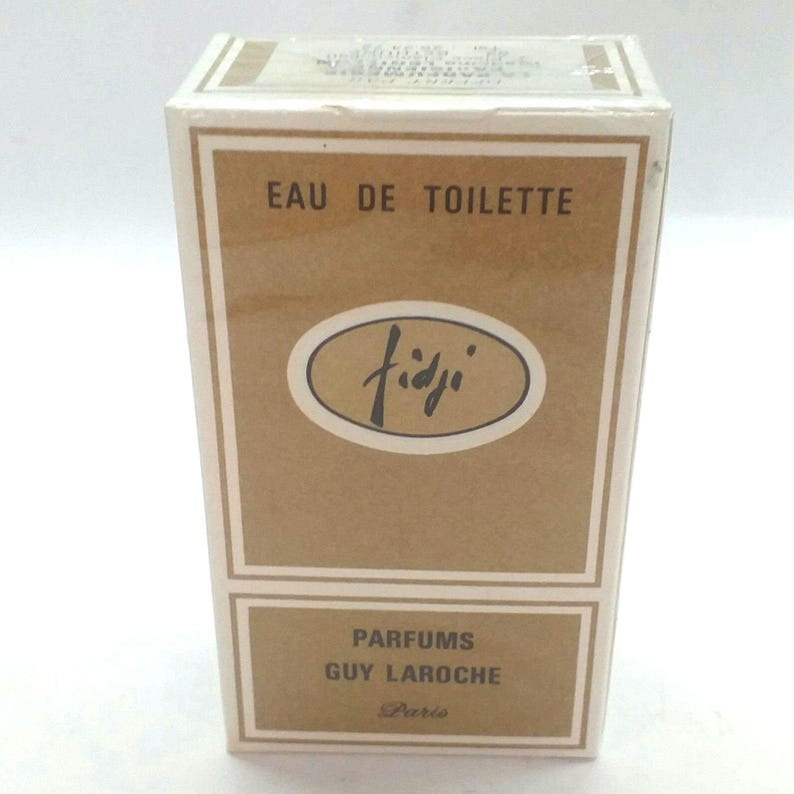Fidji Guy Laroche edt 30 ml, 30 cc 1 fl. oz., Donna, France, sigillato , nuovo, autentico, scatola Vintage 80', vintage flacone, Splash. image 2
