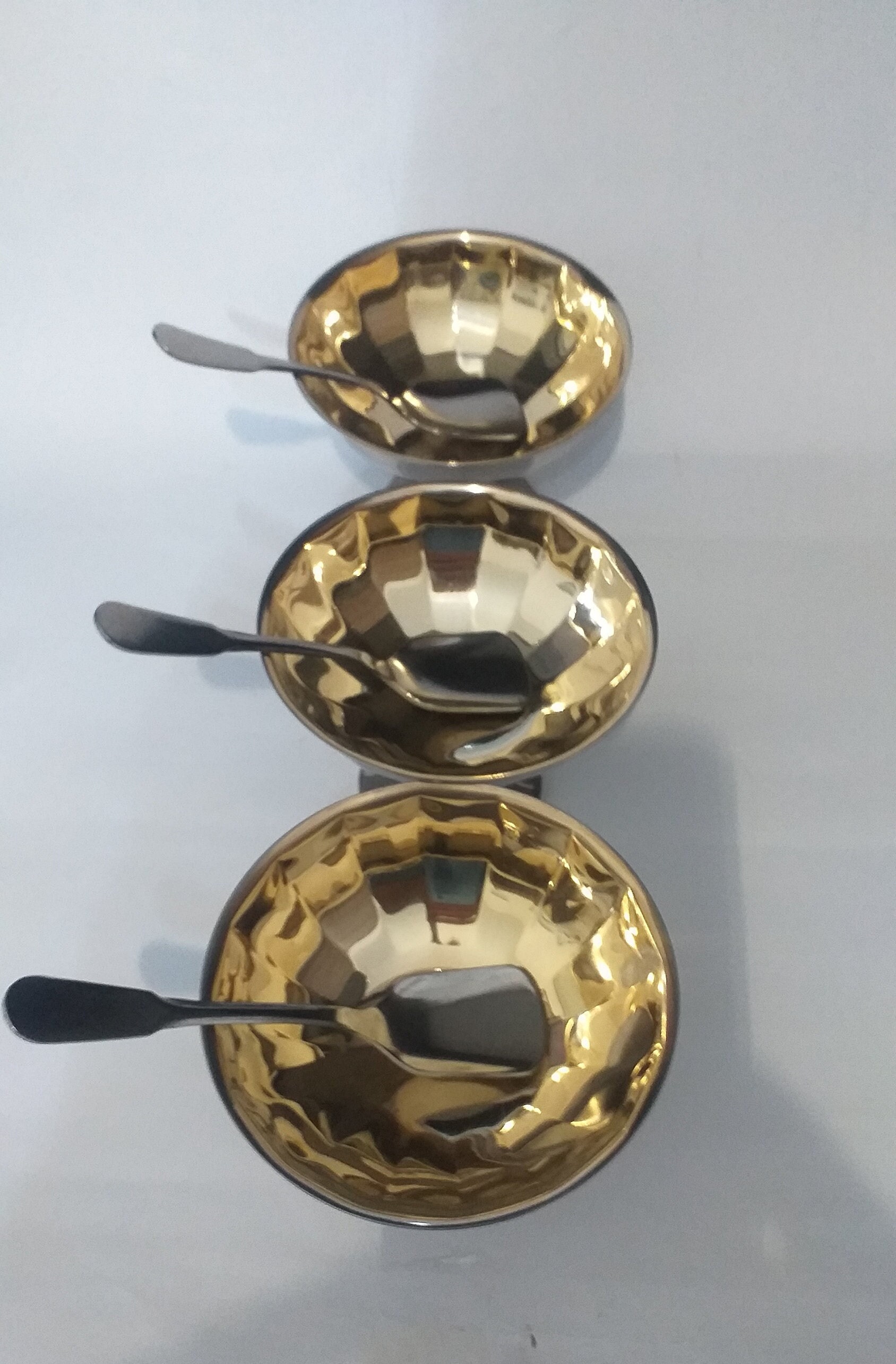 Set 4 Coppe Da Gelato In Vetro Trasparente Da 300 Ml - Per Dessert, Gelatine, Frutta, Lavabili In Lavastoviglie - Foto 5