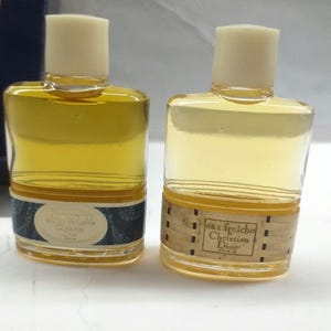Lotto di 2 profumi Dior Dioressence 10ml e Eau Fraiche Dior 10ml, France, donna, Vintage 80s, pieni, originali.