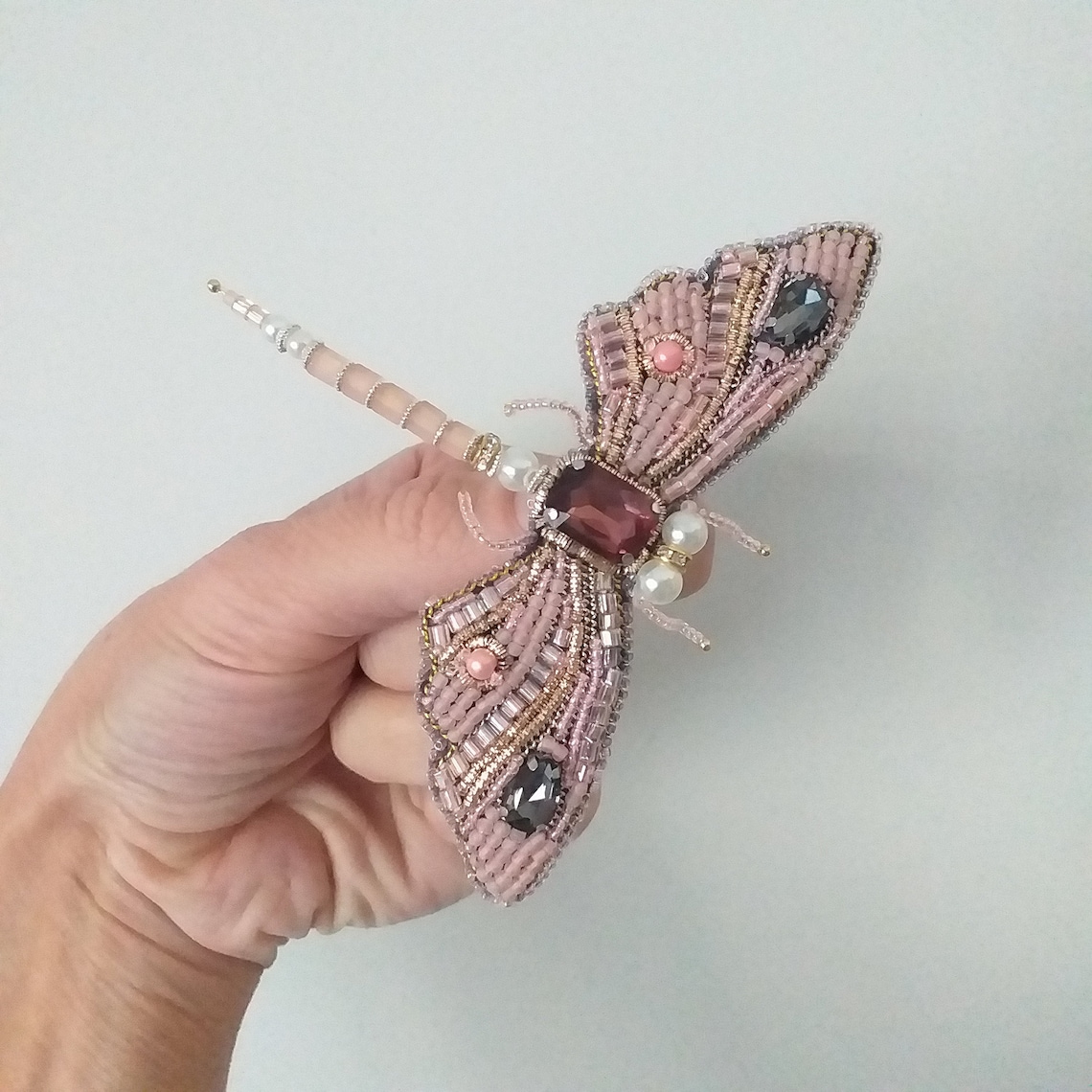 Acquista Spilla Da Sposa Con Fiore Grande, Strass, Cristallo, Diamante, PARTY, Spilla In Argento In Italia A Partire Da 3.26 - Foto 4