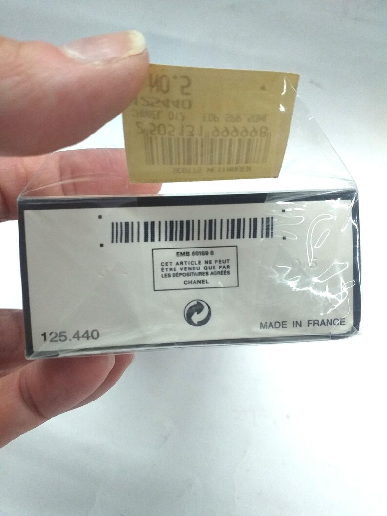 Perfume de mujer Chanel N5 EDP 50 ml Recargable Estuche Negro! Spray, auténtico vintage, Francia, original, nuevo, Rarissimo, en blíster, sellado. imagen 9