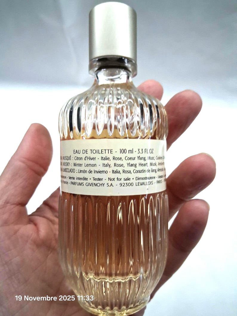 Eaudemoiselle de Givenchy edt 100 ml spray, Vintage originale, Nuovo, senza scatola, pieno, Non Usato, France, No Box! image 8