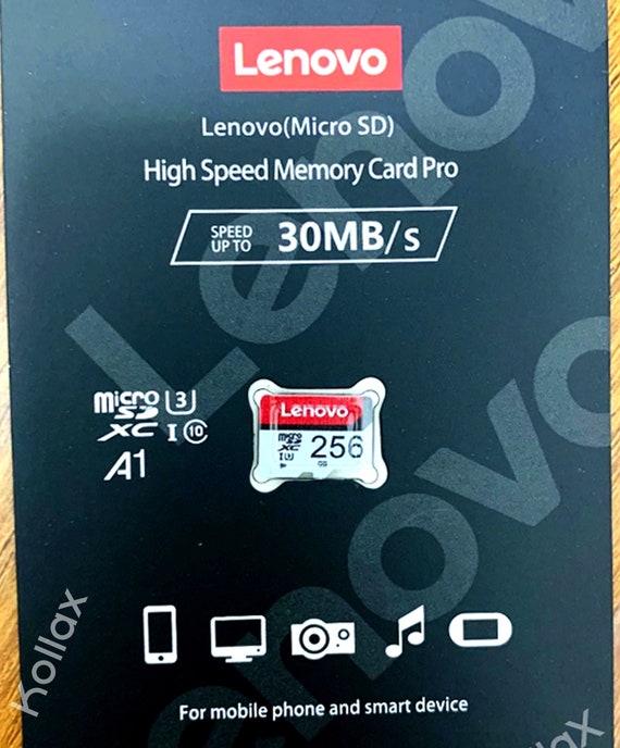 Carte Micro SD 256 Go avec Adaptateur Carte mémoire Haute Vitesse