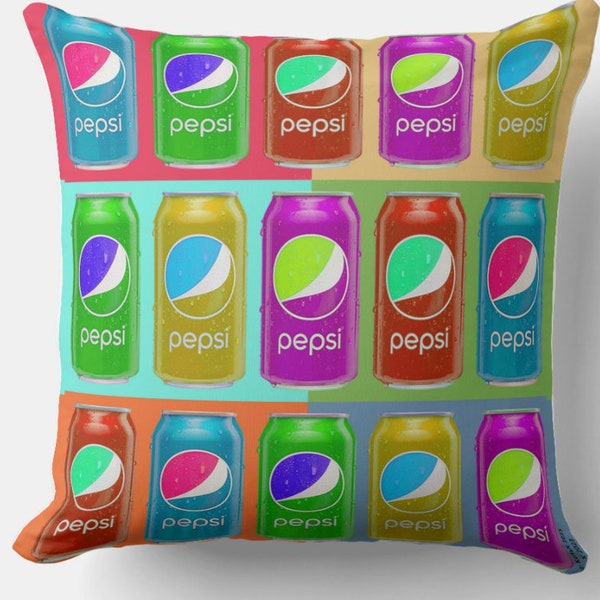 Andy Warhol Inspired Digital Art File Design Pepsi Cola Can T-shirt Poster Cushion Glass Bag Gifts Download Trendy Fashion Womens Mens Gift