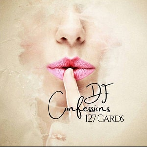 DFs Confessions Oracle Cards Deck para Chamas Gêmeas e Almas Gêmeas - Mensagens Femininas por Bridget Rau Divine Essentials