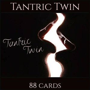 Tantric Twin / Inhoud voor volwassenen / Orakelkaarten / Soulmate-lezingen / Twin Flame Message Deck / Bridget Rau Divine Essentials