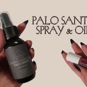 Spray de Palo Santo / Aceite Protector de Palo Santo