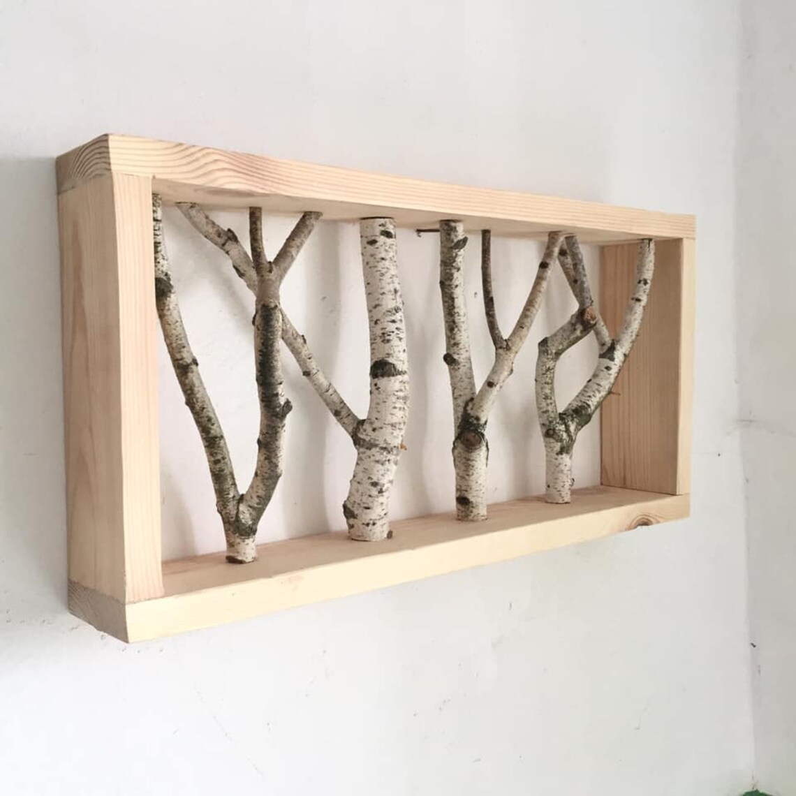 White birch wall art Birch branches wall art Birch trees Etsy