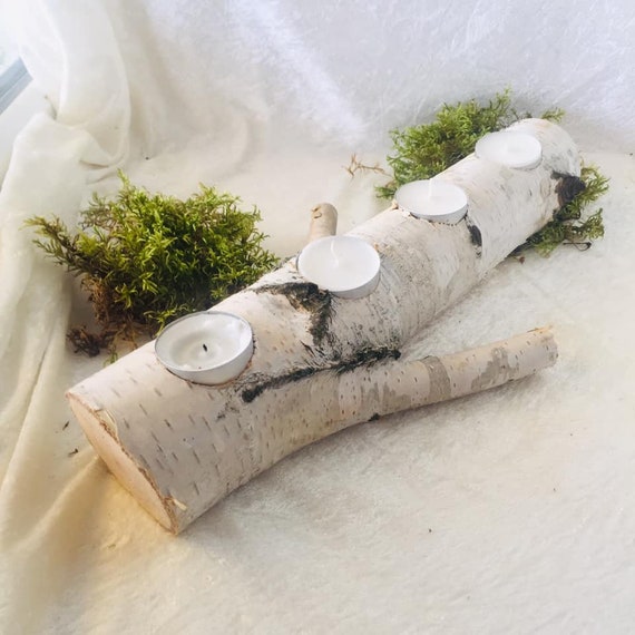 Birch log holder new arrivals