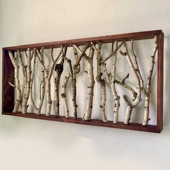 Birch wood headboard deals
