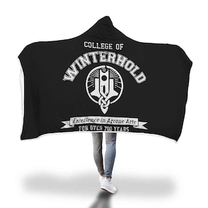 College of Winterhold RPG Video Game Hooded Blanket