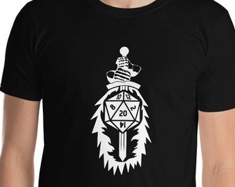 Paladin RPG Dice Shirt | Dungeon Master Tee | Tabletop RPG | Tabletop Games | RPG T Shirt | Role Playing Unisex T-Shirt