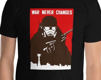 戦争は変わらない RPG ビデオゲーム ユニセックス Tシャツ