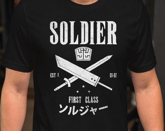 Soldat First Class Unisex Baumwolle T-Shirt