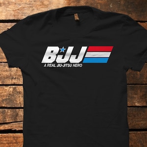 BJJ Ein echter Jiu Jitsu Held Unisex brasilianisches Jiu Jitsu Shirt | BJJ Tshirt | Unisex Jiu-Jitsu T-Shirt