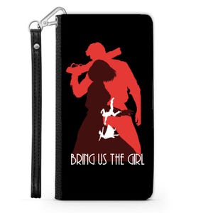 Estuche tipo billetera para teléfono Bring Us The Girl