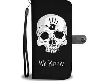 Dark Brotherhood We Know Phone Wallet Case