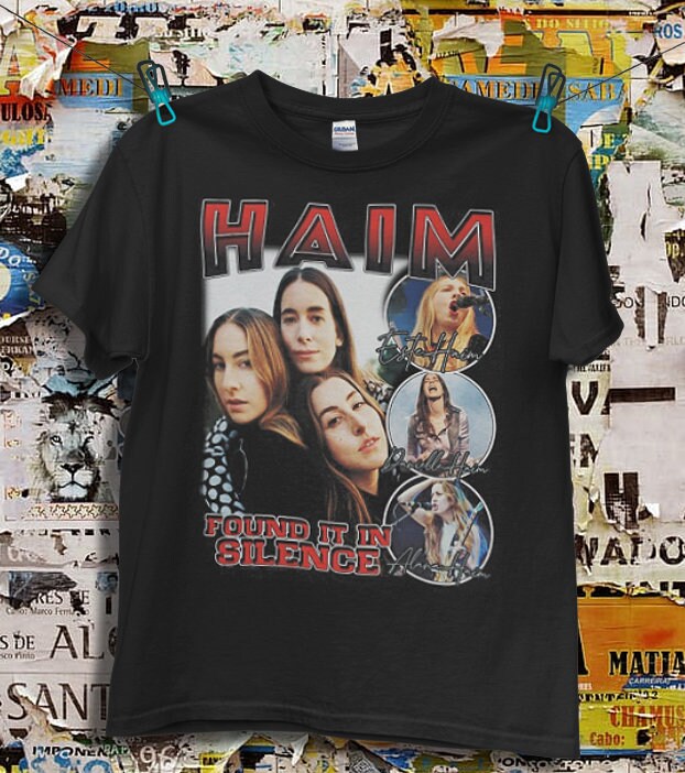 Vintage HAIM Rock Band Tshirt Etsy