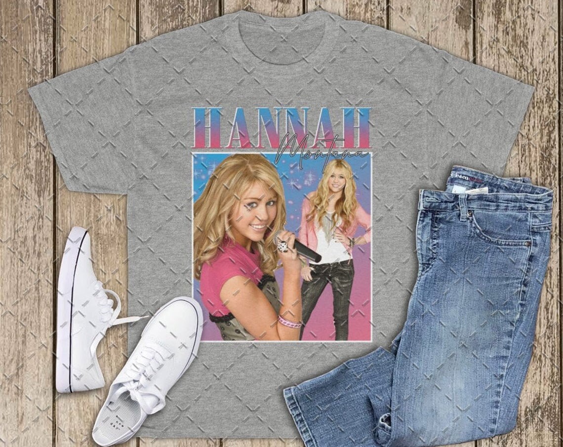Hannah Montana Rap Hip Hop 90s Retro Vintage T Shirt | Etsy