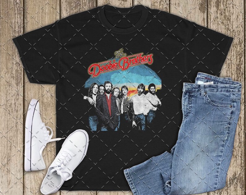 The Doobie Brothers 70s 80s Rock Concert Tour Tshirt Etsy