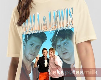 Niall Horan and Lewis Capaldi 90s Retro Vintage T Shirt RZ