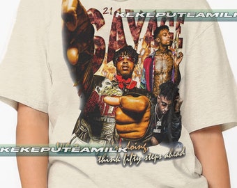 21 Savage 英国人ラッパー グラフィックTシャツ – ヒップホップ ストリートウェア グッズ – ラップミュージック ファンへのギフト 女性と男性へのギフト ユニセックス Tシャツ FD