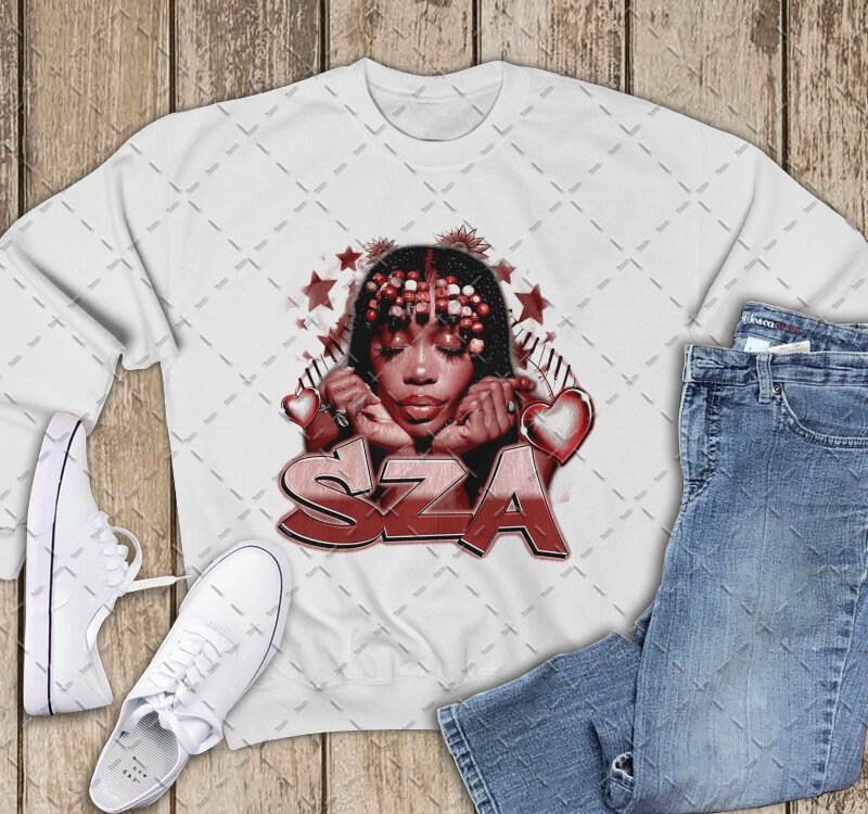 SZA Butterfly Rap Hip Hop 90s Retro Vintage Sweater Unisex Etsy UK