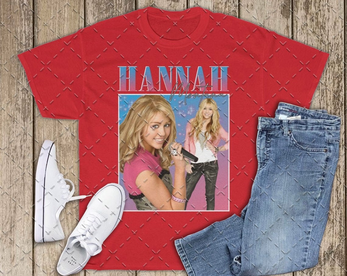 Hannah Montana Rap Hip Hop 90s Retro Vintage T Shirt | Etsy