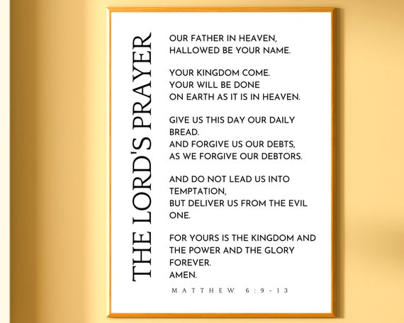 A Letter From Your Heavenly Father, PDF, Gospel Of Matthew