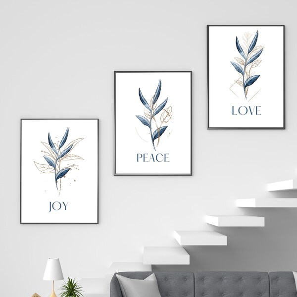 Joy Love Peace - Etsy