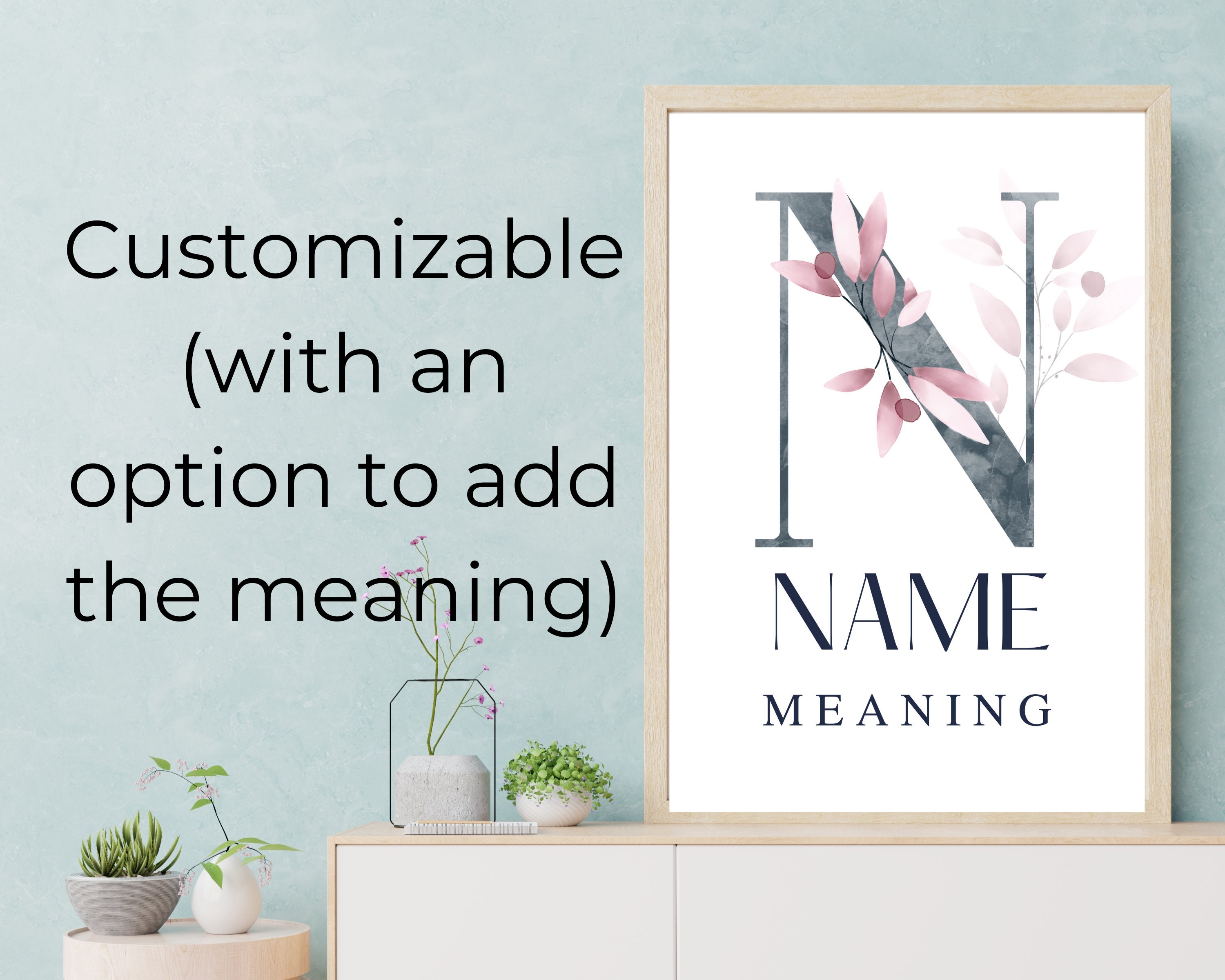 PERSONALIZED Skylar Baby Name Meaning Wall Art Printable Etsy UK