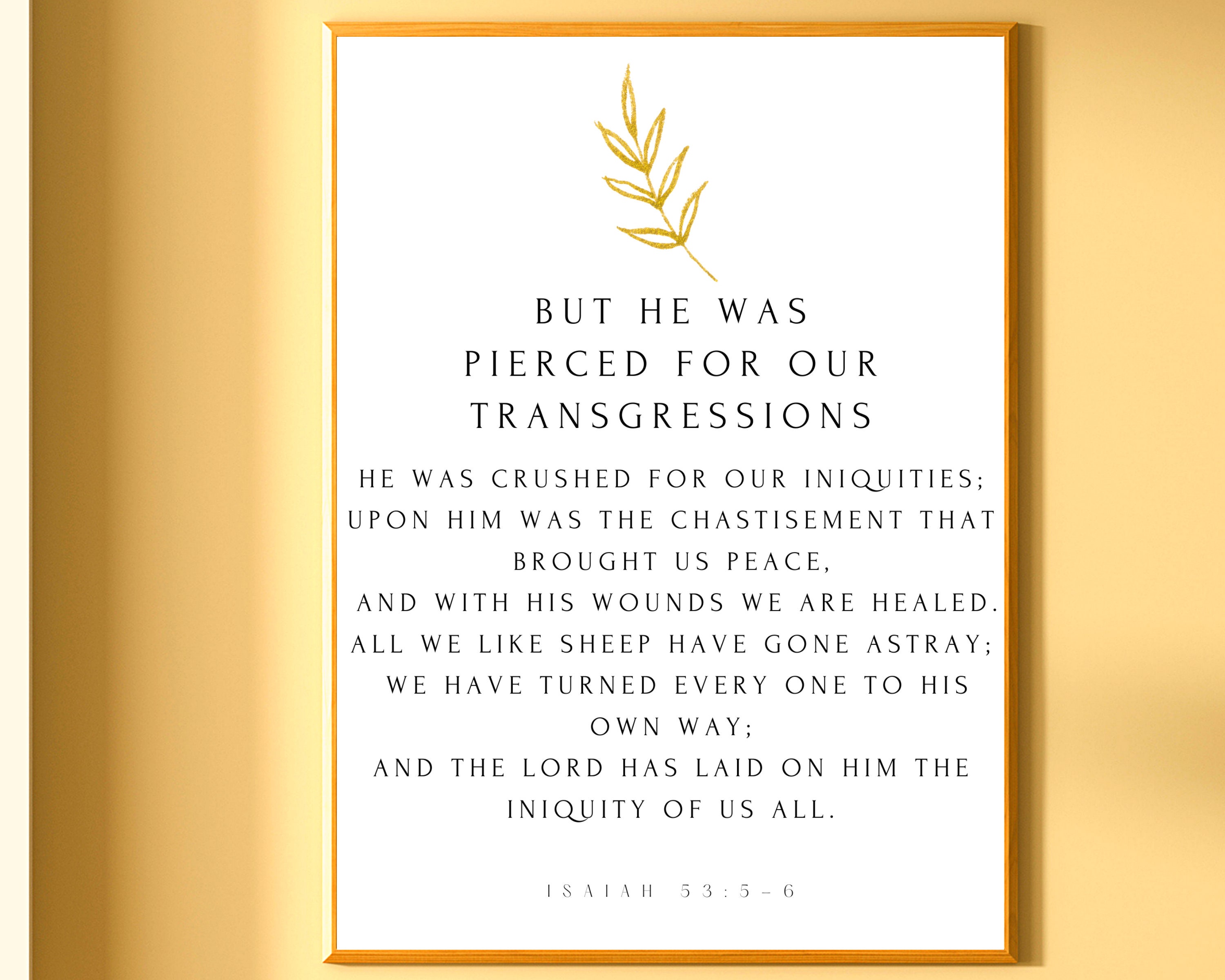 Isaiah 53 5 6