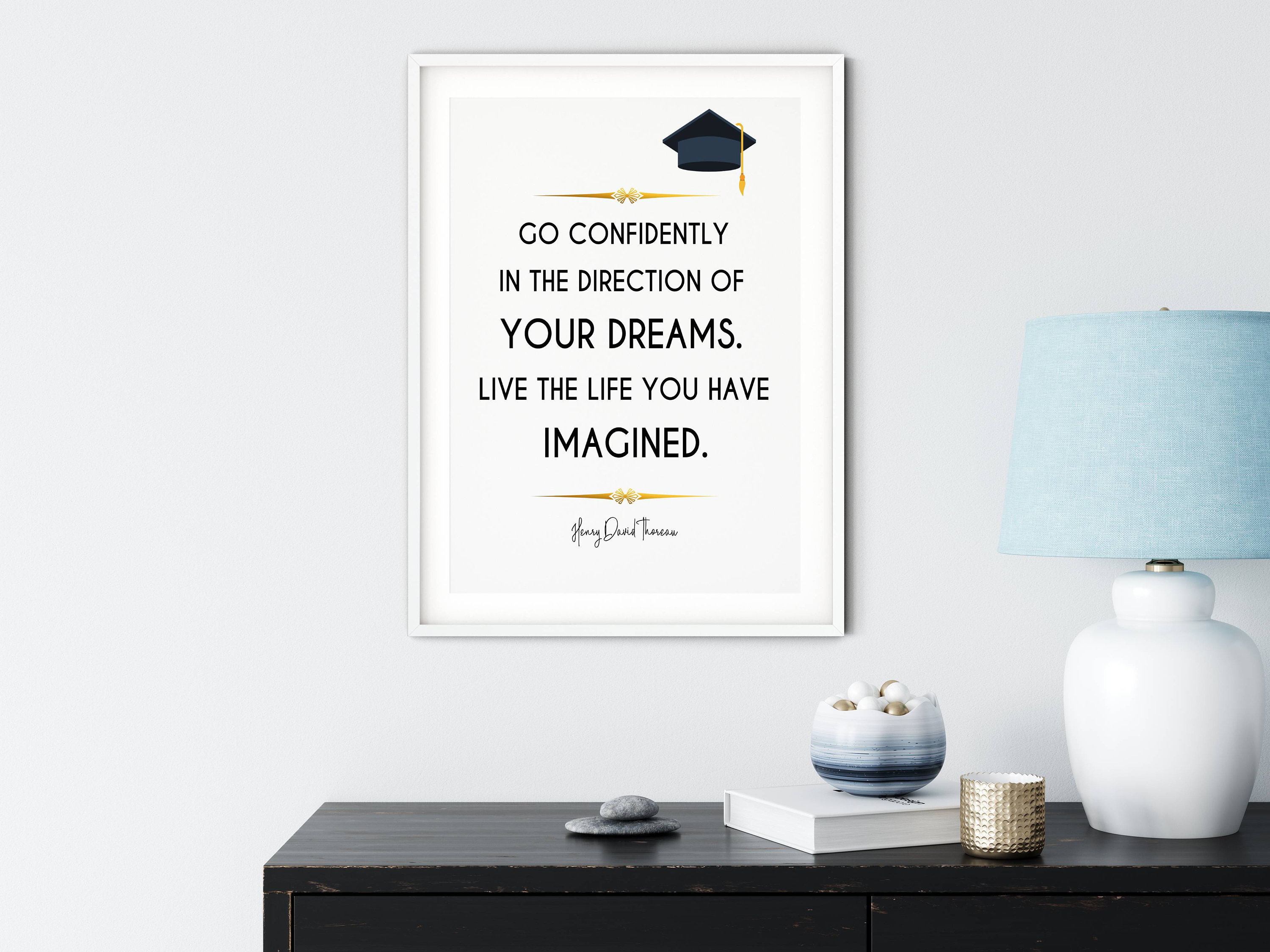 Graduation Printable Graduation Gift Inspirational Quote for | Etsy
