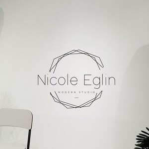 Design de logotipo geométrico | Design de logotipo simples e moderno | Logotipo da fotografia | Logotipo da beleza | Logotipo de joias | Logotipo da boutique