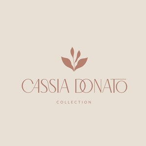 Organic Skincare Logo, Leaf Logo, Boutique Logo Design, Feminine Logo, Coaching Logo Design, Beauty Logo Design