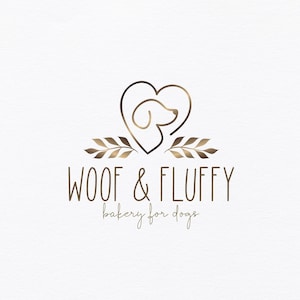 Dog Bakery Logo, Dog Grooming Logo, Veterinarian Logo, Dog Logo, Pet Store Logo  Modern logo, Minimal Logo, Pet Photography Logo