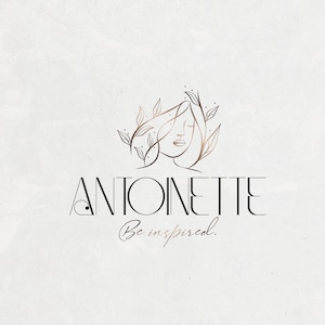 Woman Logo, Hair Stylist Logo, Goddess logo, Makeup artist Logo, Line Art Woman Logo, Beauty Face Logo,  Fashion Logo, Feminine Logo