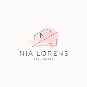 Luxury Real Estate Logo, House Logo Design, Gold Logo, Realtor Logo, Interior Design Logo | Premade Logo design