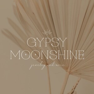 Moon Logo, Life Coach logo, Luna Logo, Counseling logo, Spiritual Logo, Boho Moon Logo Design, Moon and Stars Logo, Luxury Logo